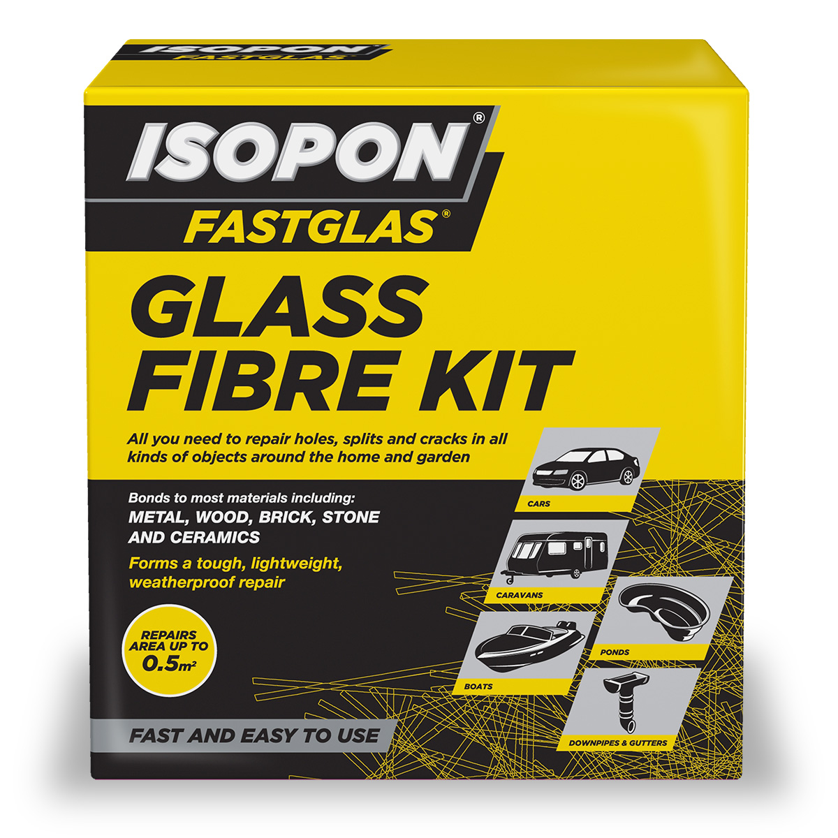 Buy isopon UP5009 Fiberglass Repair Kit Online Qatar
