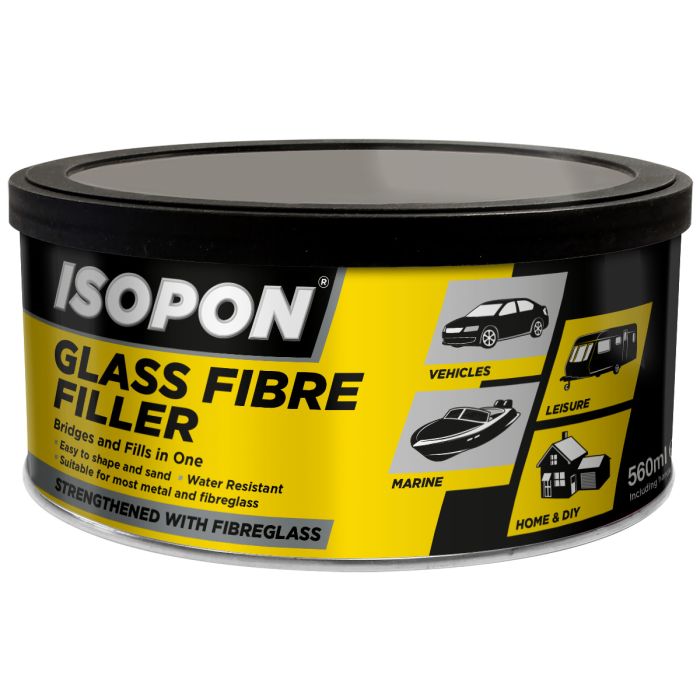 Glass Fiber Filler 560ml Tin