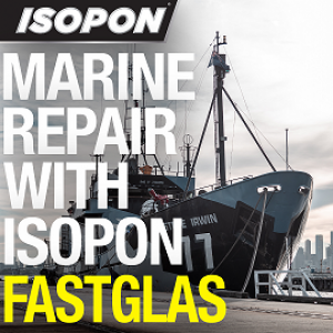 Marine repair with ISOPON