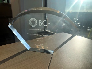 BCF Marketing Campaign of the Year Award 2019