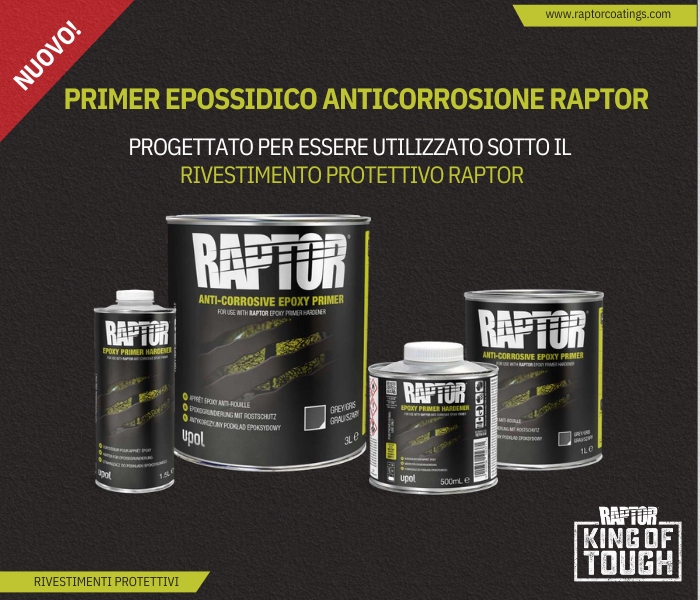 Primer epossidico anticorrosione RAPTOR