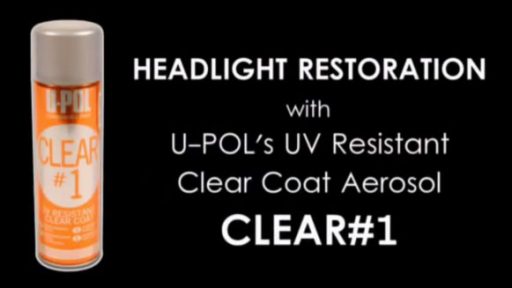 upol clear coat spray