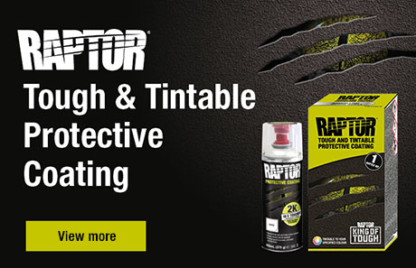 RAPTOR Tough & Tintable Protective Coating