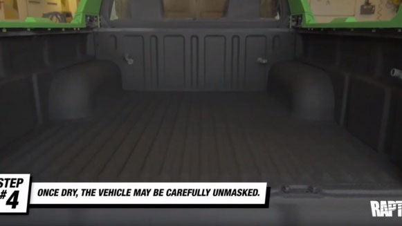 Spray Raptor to a Prepared OEM Truck-Bed