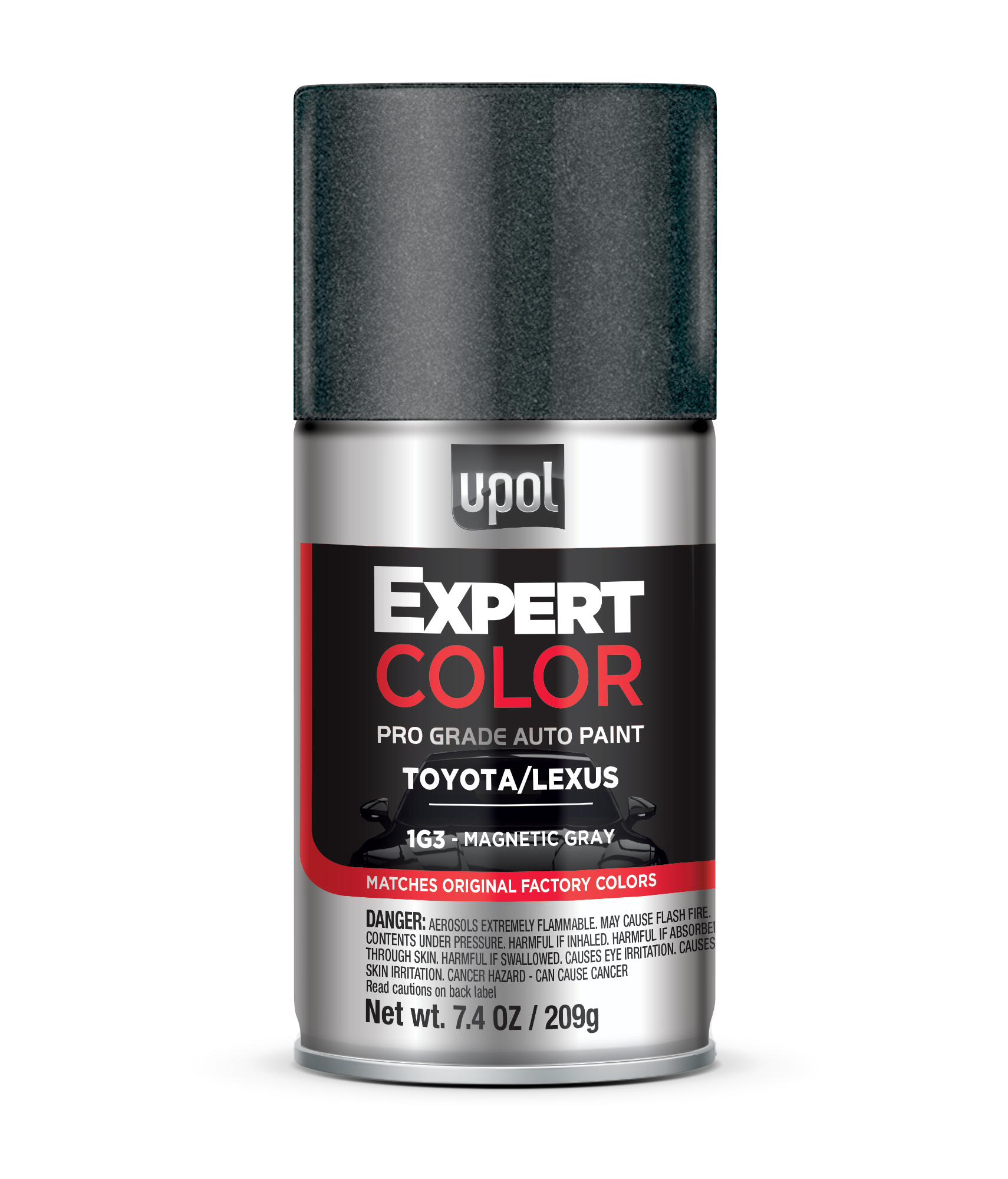 U-POL Expert Color Touch Up Paint Toyota Magnetic Gray
