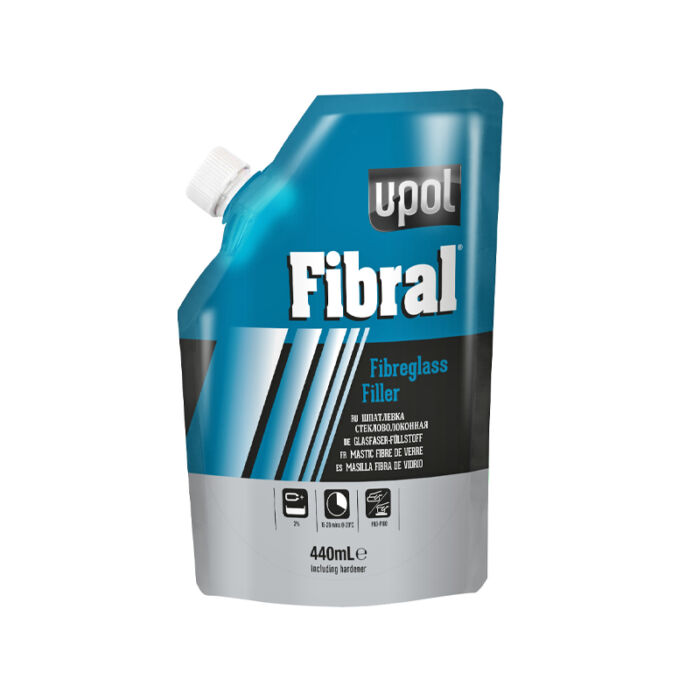 U-POL Fibral Glass Fibre Repair Filler