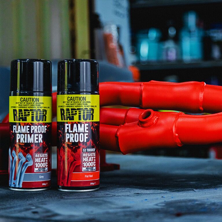 RAPTOR High Temp Flameproof Paint - U-Pol